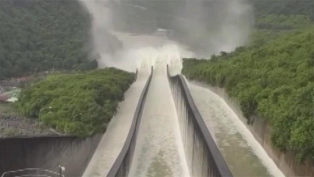 大雨下不停！　曾文水庫.烏山頭水庫蓄水率100%