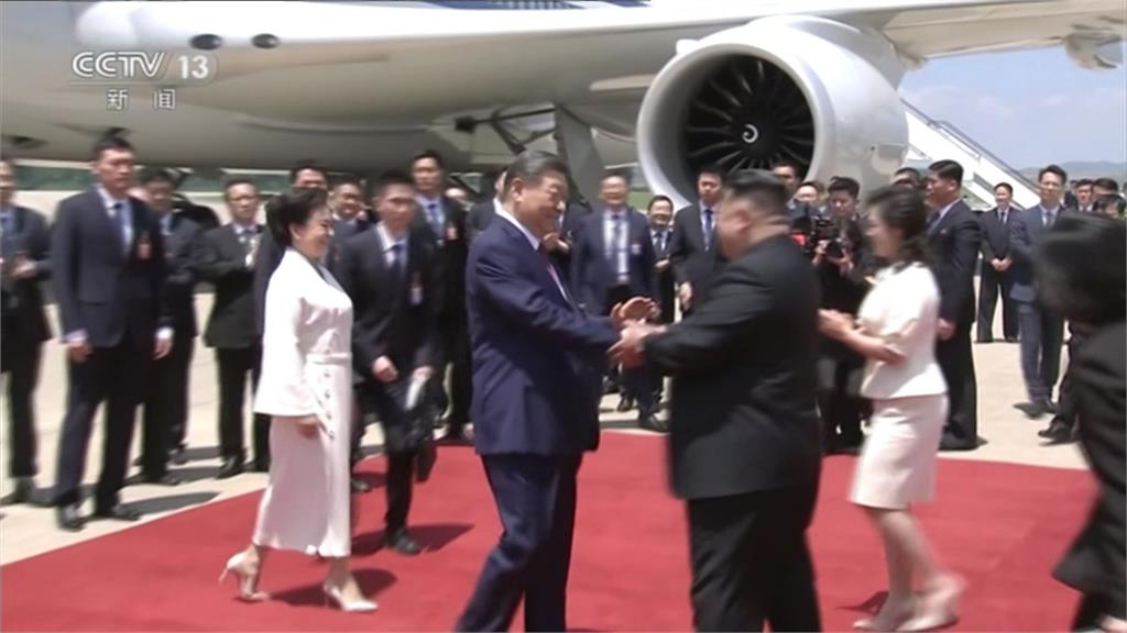 金正恩親自接機!習近平訪北韓 提共同反霸權、反復活軍國主義
