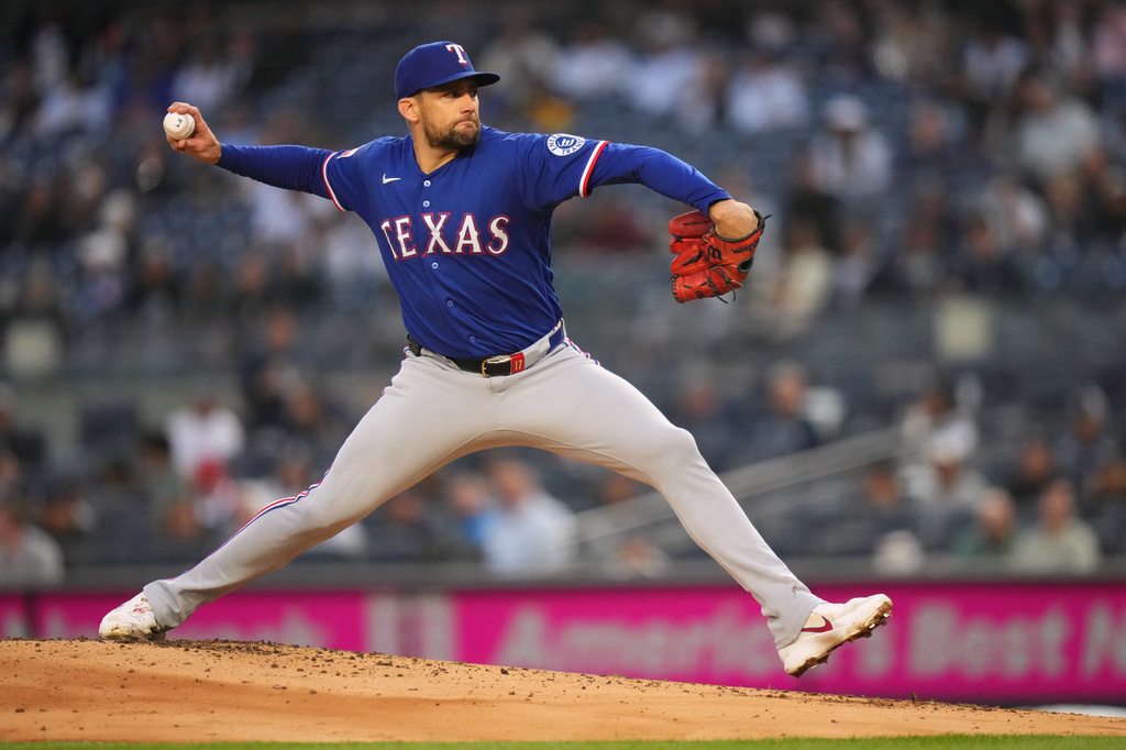 MLB(影)／洋基就是拿他沒轍！伊歐瓦迪8天內兩度率遊騎兵擊敗老東家