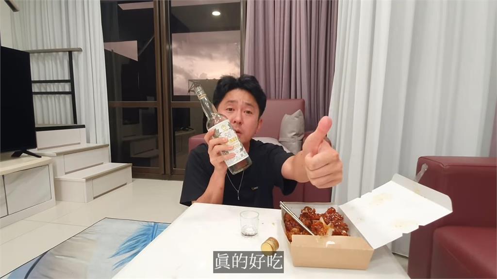 一杯再一杯！鏡頭前狂灌金門高粱　歐巴酒後吐真言：沒有台灣朋友