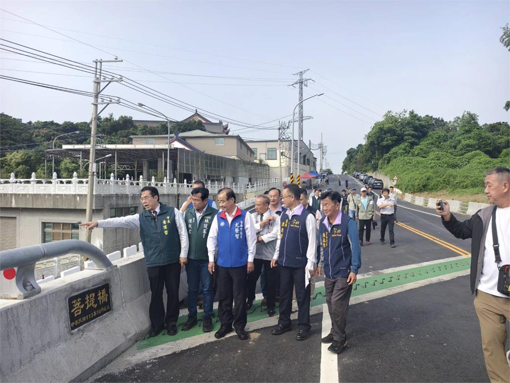 南120線菩提橋長高拓寬又拉長 官田工業區免驚淹水