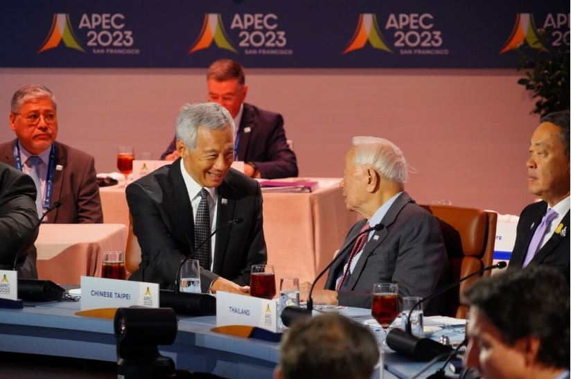 張忠謀參加APEC 會晤美副總統賀錦麗、白宮首席經濟顧問