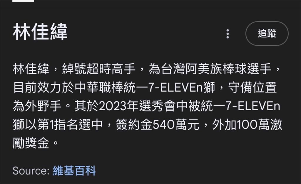 經典賽／連續兩場打擊30秒違規　林佳緯維基被竄改遭酸超時高手