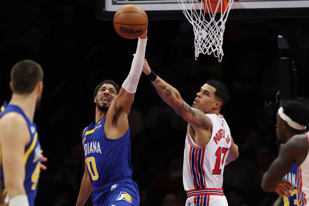 NBA(影)／自己傳給自己！哈利柏頓秀灌籃大賽神技　重傷復出連教頭都驚呼