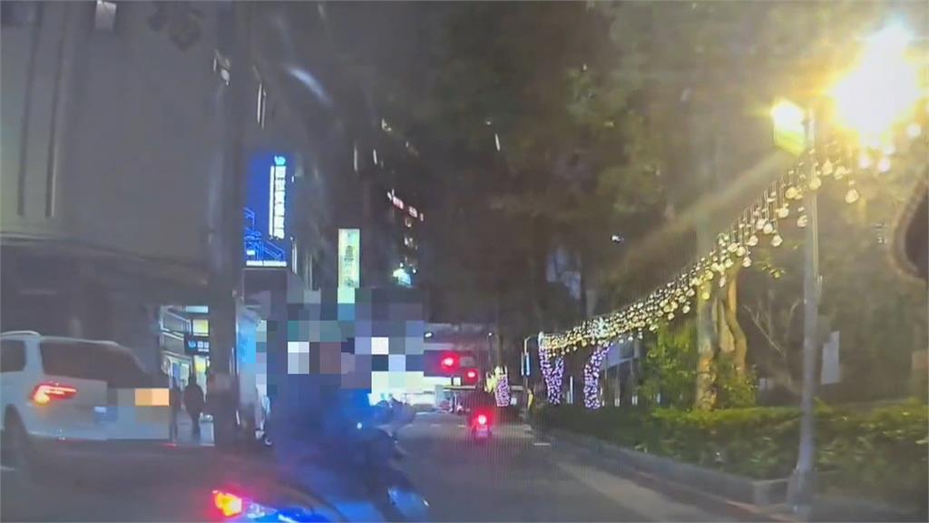 外送員違規紅燈迴轉遭開單 竟搶罰單撕毀又襲警