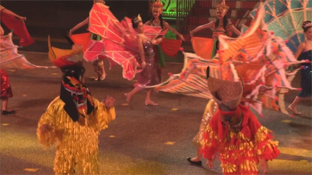 新加坡農曆年大遊行　多國表演展現多元文化