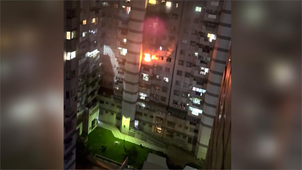 台中西屯住宅大樓火警釀2死、3傷 父女檔倒臥廁所不幸罹難
