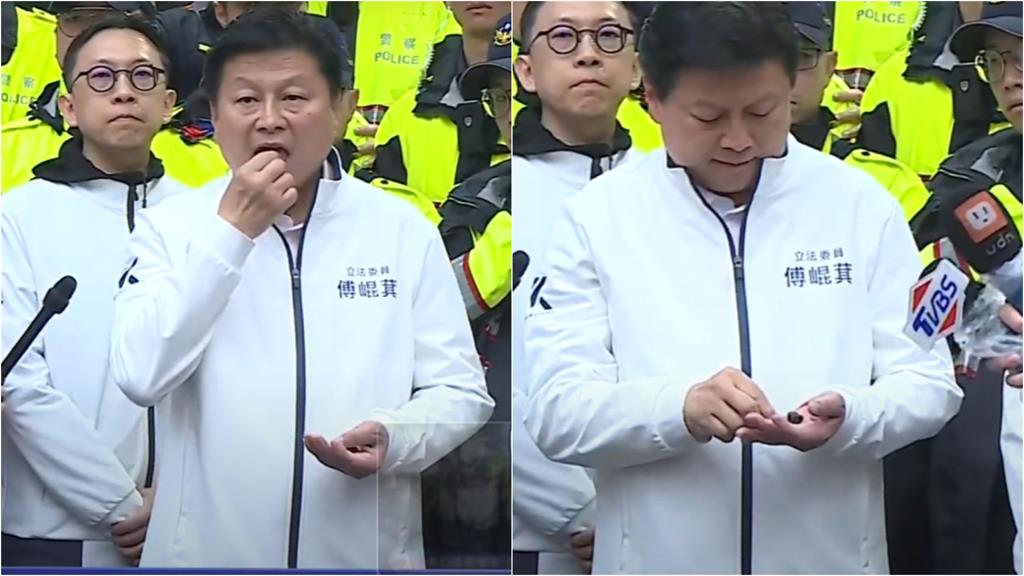 傅崐萁開罵太激動「假牙疑噴掉」瘋傳?嘴巴狂喬真相曝光…網驚:嚇死