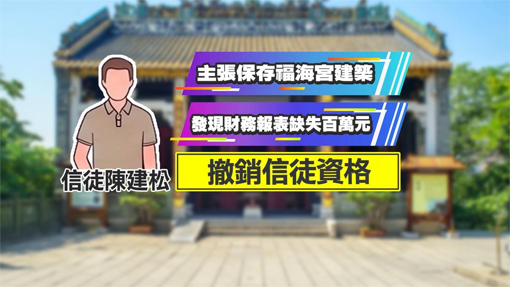 神明面前動手動腳！　桃園福海宮信徒控參拜遭阻　廟方反控傷人