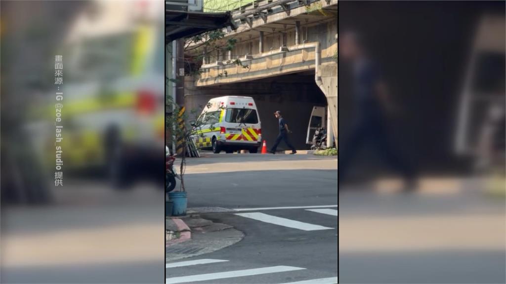 南港奪命車禍! 23歲男不明原因"橫躺路中"遭貨車輾斃