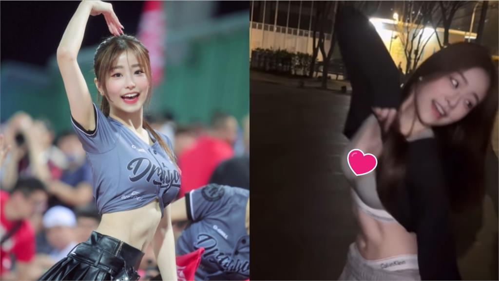 小龍女街頭「大露CK」狂扭水蛇腰!南韓網友也凍未條喊:想去台灣了