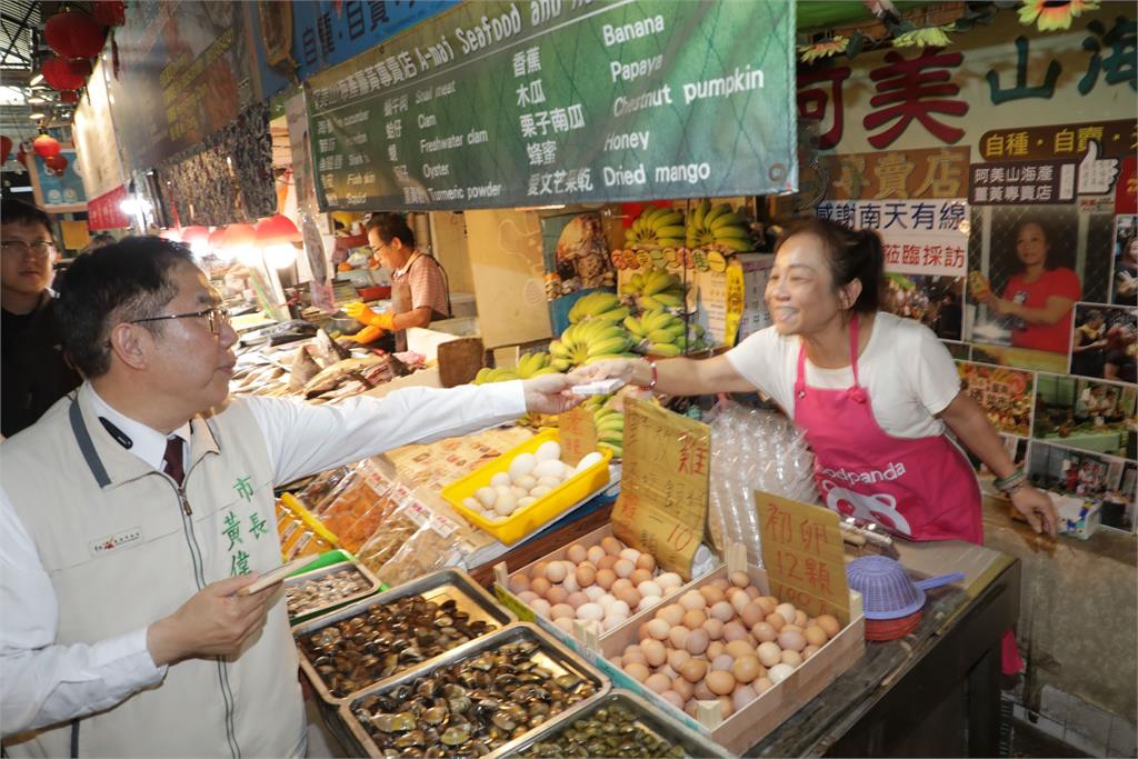 foodpanda進駐台南傳統市場 黃偉哲肯定立下全新里程碑