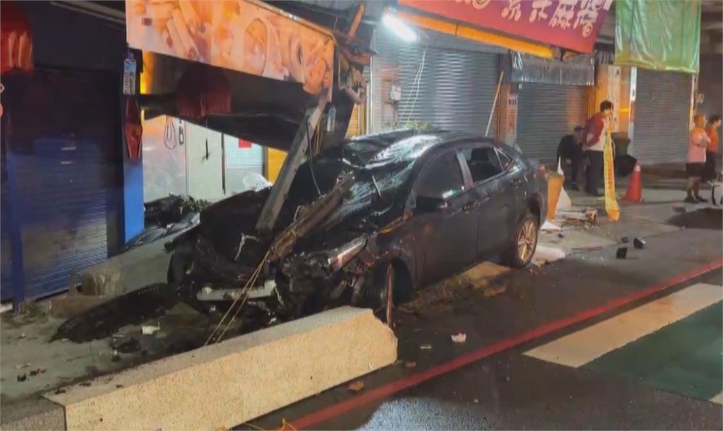 毒駕衝撞騎樓案外案! 債務糾紛強拉被害人害車失控衝撞