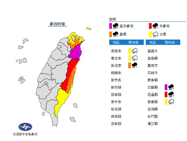 快新聞／雨彈狂炸6縣市！東北季風增強國慶日再降溫