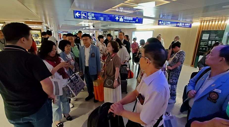 慶祝113年國慶日! 首發泰國台商會慶賀團抵台