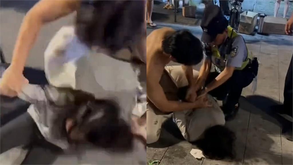 影/正妹拿刀追弟弟「詭異邪笑」如中邪超毛!遭「半裸鍾馗」壓制收服震撼片曝光