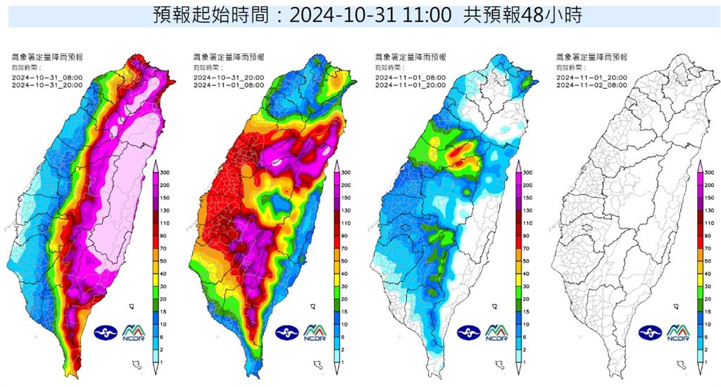 康芮颱風「中心登陸台東成功鎮」！當地人曝真實風雨：又開始了