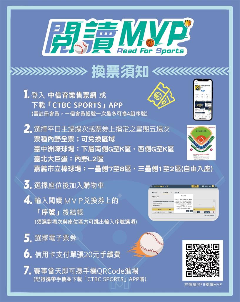 「2026閱讀MVP」運動與閱讀跨界串聯—基隆首度加入，借書即可換職棒門票！