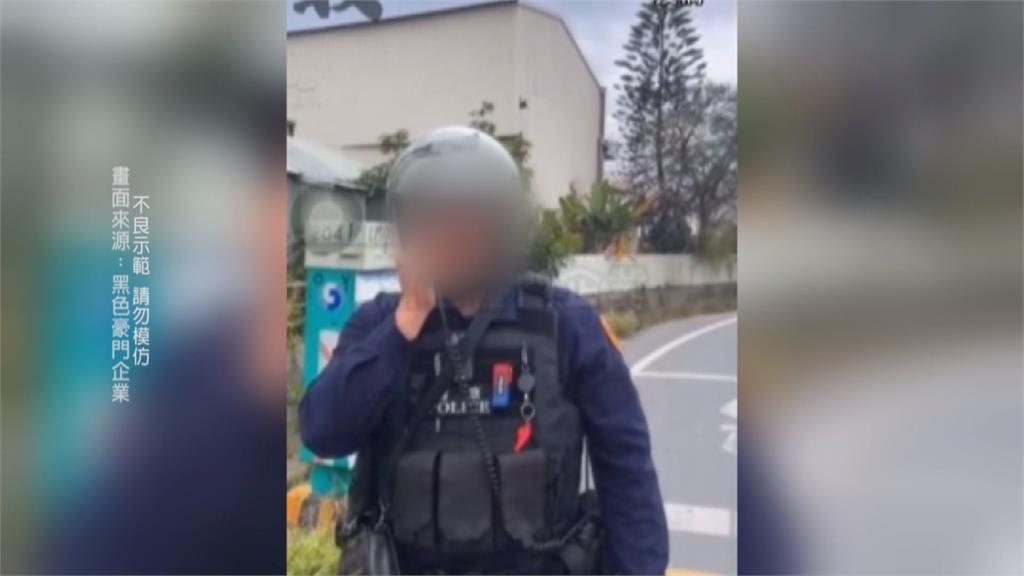 男子無照騎車被開單嗆「多缺業績」 員警回擊:拍我手不要抖