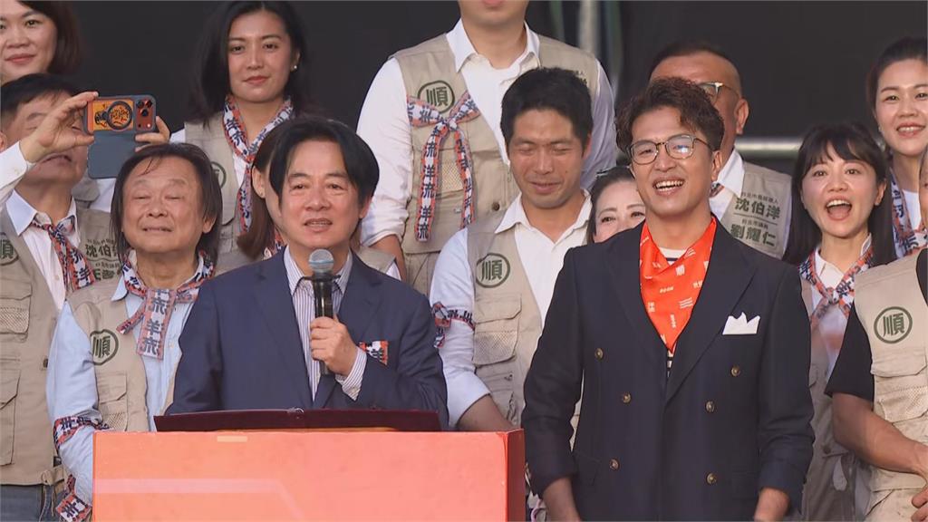 快新聞／沈伯洋競總破12萬人！賴清德力挺：台北值得更好的市長