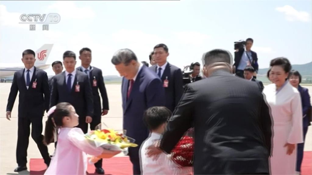 金正恩親自接機！習近平訪北韓　提共同反霸權、反復活軍國主義