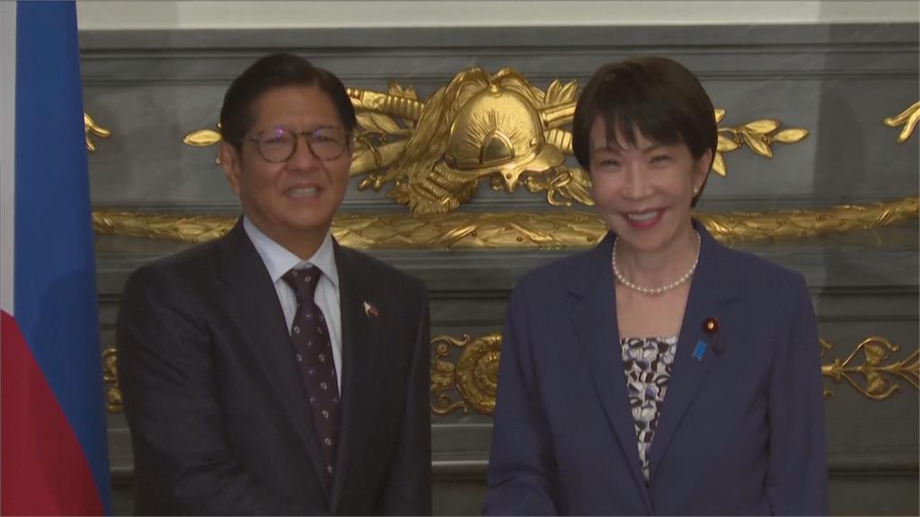 小馬可仕訪日會晤高市早苗 強調日菲強化軍事合作抗中
