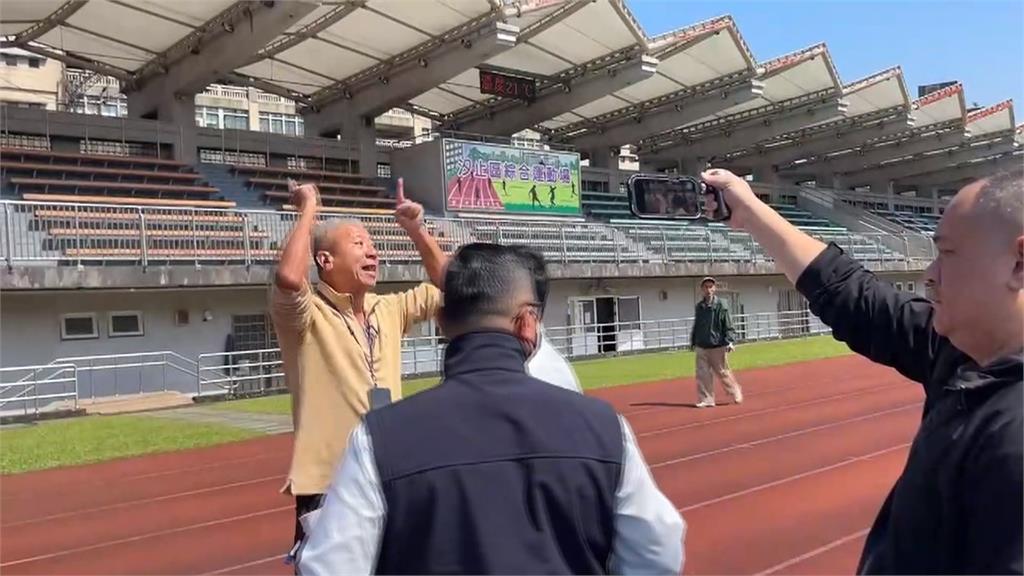 糗!出席捷運動工典禮遭嗆聲 民眾嗆「罷免廖先翔」