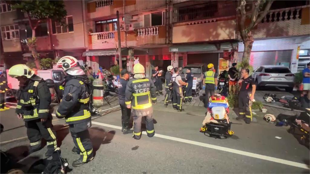 豐原套房火災「情侶雙亡」 鄰曾聽到喊救命 警排除他人縱火