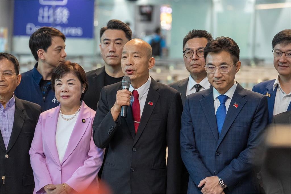 韓國瑜訪美規格遠超鄭麗文？他直言「美國挺台不是挺韓」一語道破真相