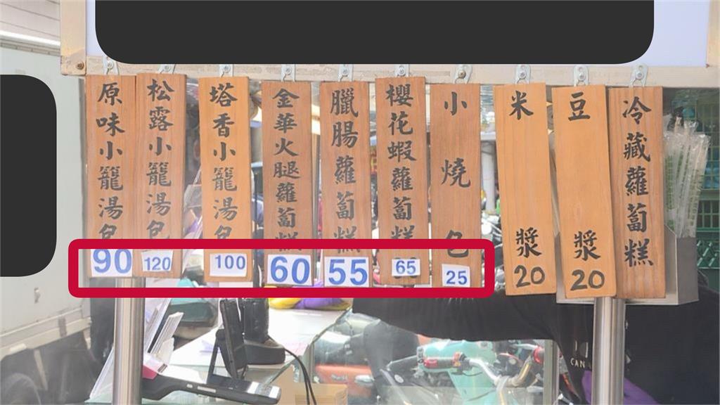 他見小吃店「價目表常換新」!網揭密「物價狂漲」:重做來不及…