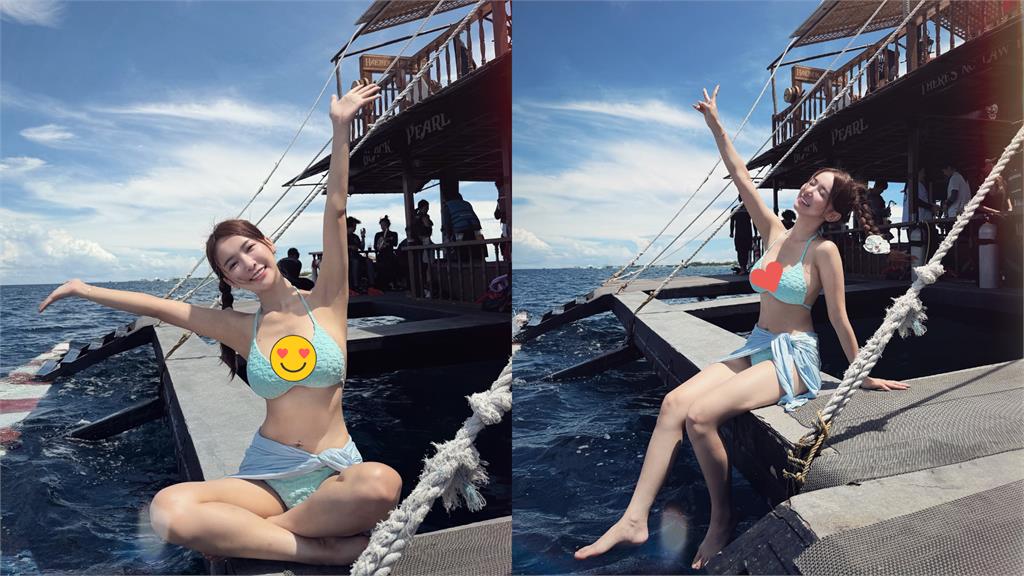 啦啦隊女神宿霧「解放比基尼」曝！「超兇白麻糬」快炸出她嗨喊：出發啦