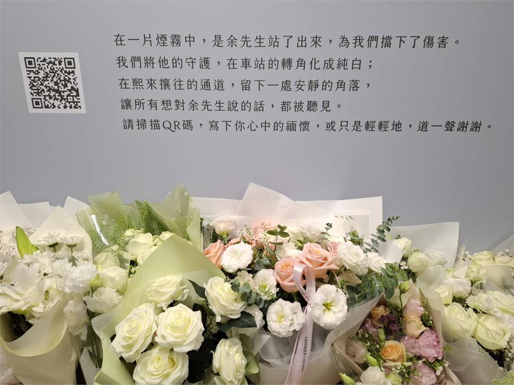 快新聞／北捷英雄余家昶殞命　銘傳校友師生靈前致哀