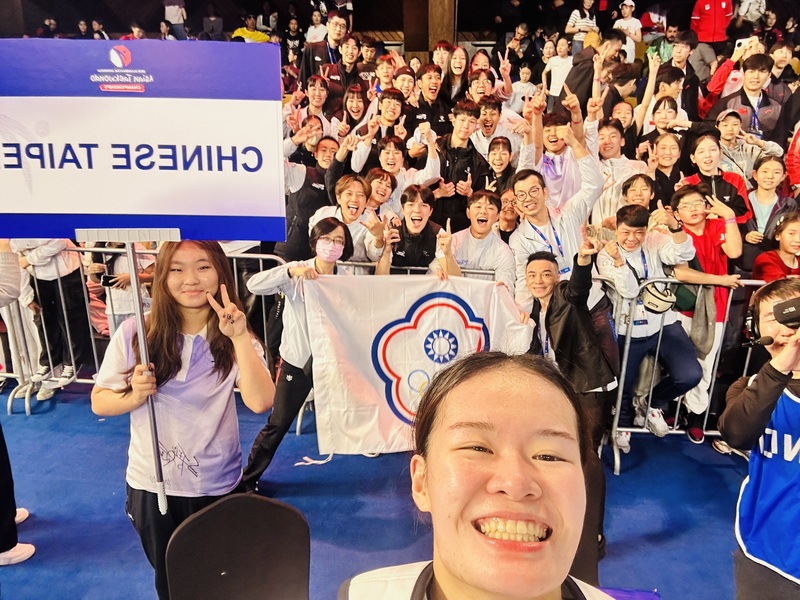 綜合/擊退亞運金牌中國強敵!台灣女將張芮恩亞錦賽62公斤級封后踢出代表作