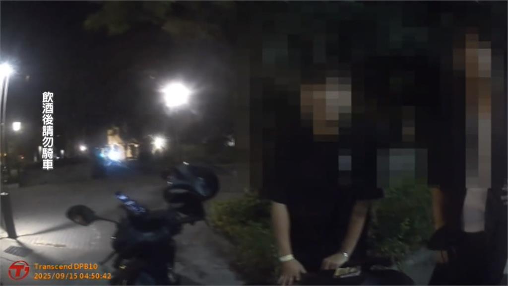 酒駕見警心虛貍貓換太子　騎士驚慌上演鬧劇被識破