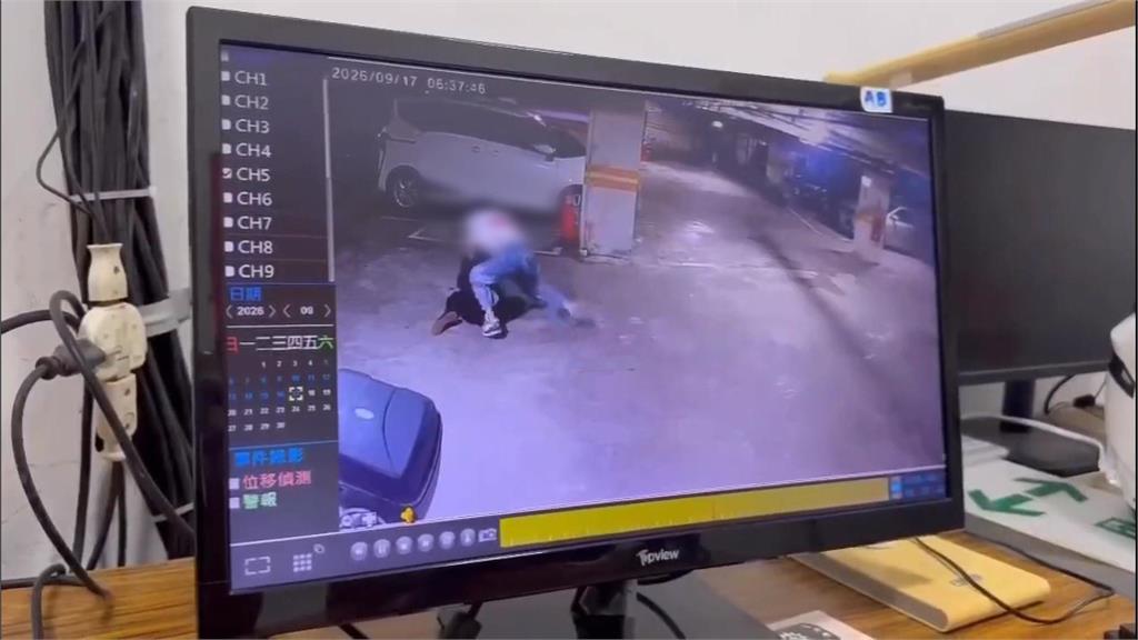 停車糾紛上演全武行！　基隆女騎士上班遭鄰居痛毆
