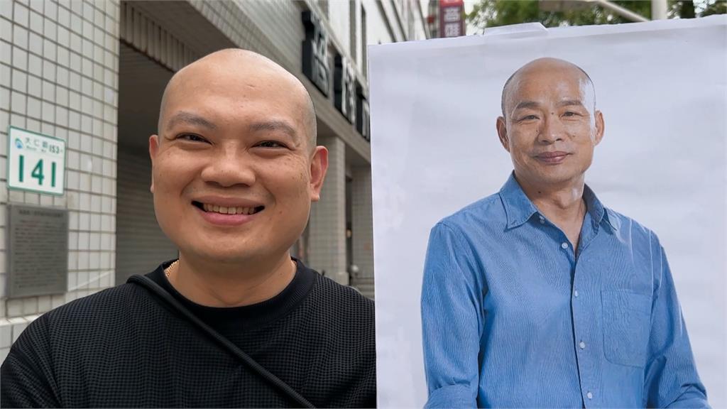 跟韓國瑜和解了？　黃捷與光頭里長合照掀熱議