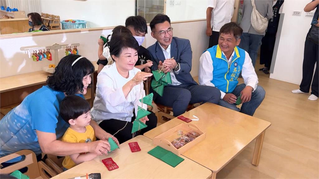 台中石岡「首間公托」開幕 盧秀燕:努力持續向下扎根