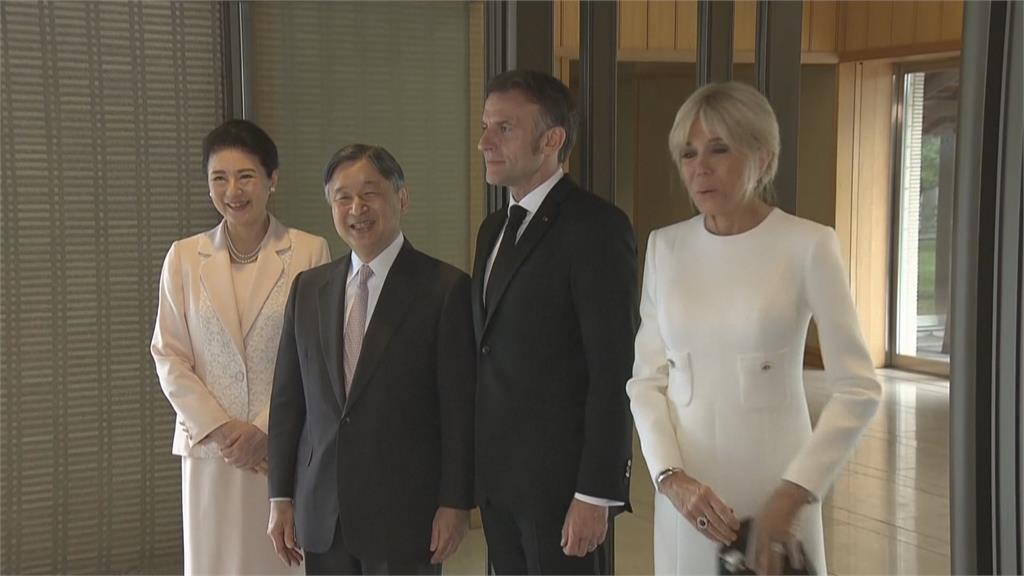 馬克宏接連訪日韓！ 見天皇夫婦聊動漫 李在明設宴款待