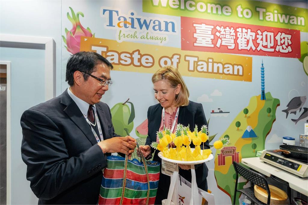 台南農產進軍英國食品展 黃偉哲:首戰獲1億5千萬商機!