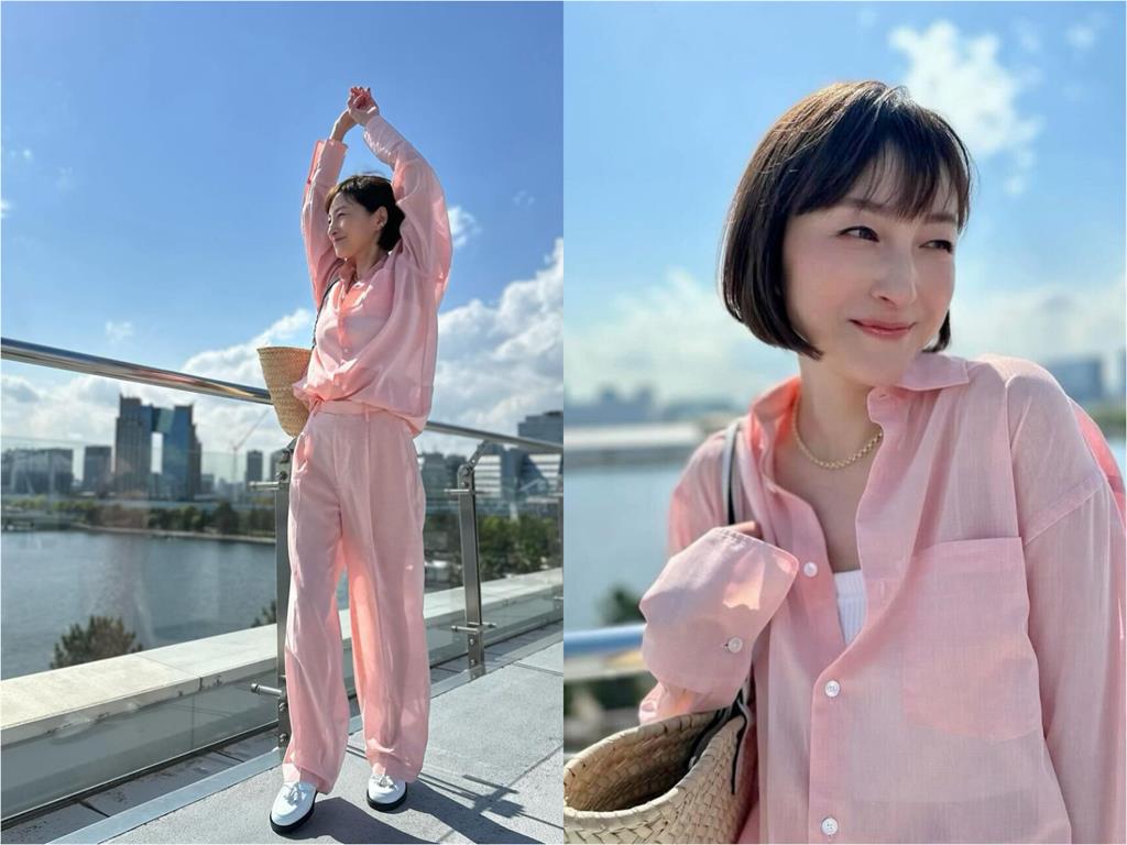 廣末涼子「戰袍太薄」出事了!強光一照「內在全看光」43歲狀態打趴妹子