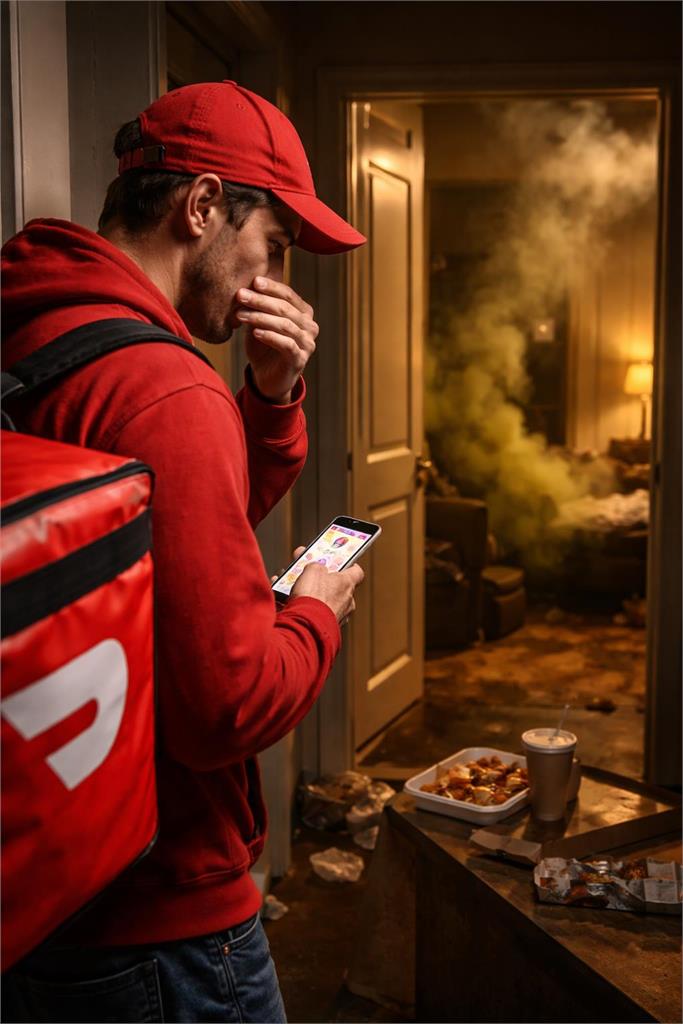 外送員送餐「聞可怕惡臭味」急報警！衣櫥驚見「腐爛女屍」行凶原因曝光…