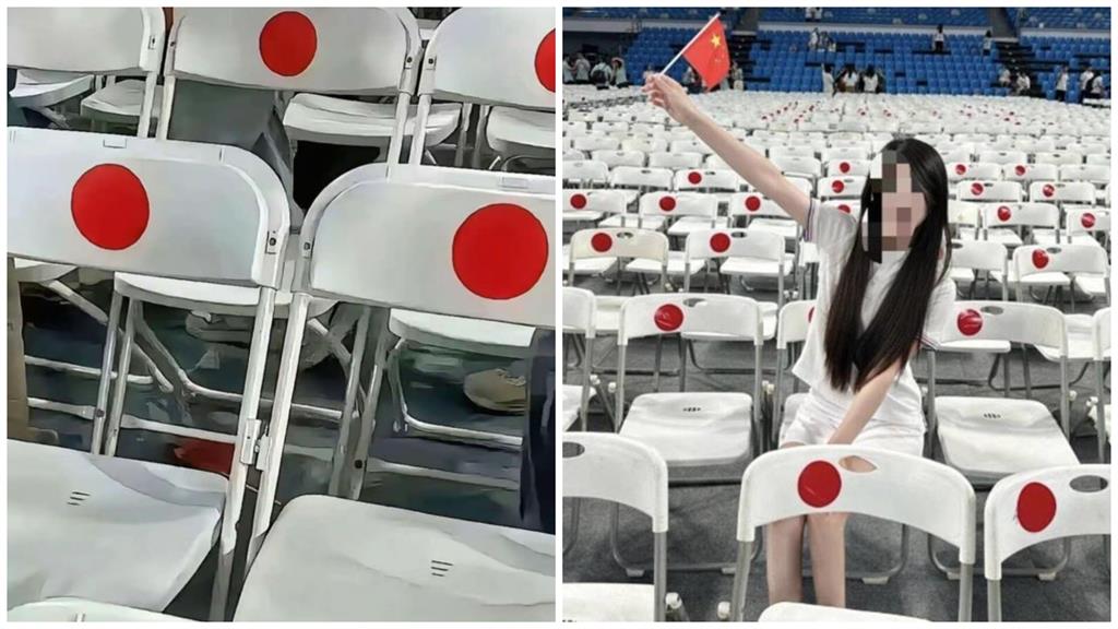 中國武漢大學竟擺「日本國旗椅」畫面曝！遭小粉紅罵「漢奸窩」校方被迫道歉