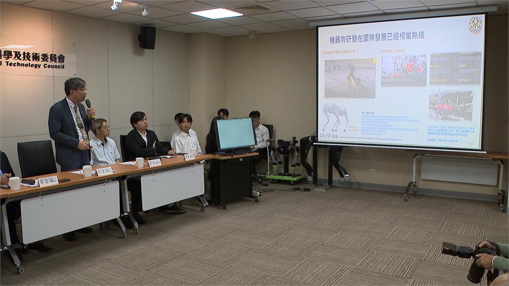 國科會攜手台大機械系打造 「首批MIT」AI機器狗正式亮相