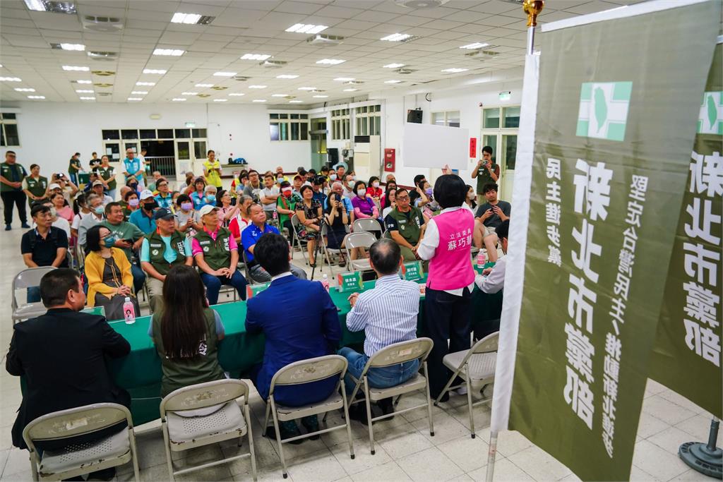 快新聞/蘇巧慧辦顧咱台灣雙和場會議 吳崢曝大罷免這天起「護台大繞境」