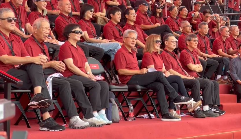 台積運動會　黃仁勳中文致詞「沒有台積電　就沒有今天輝達