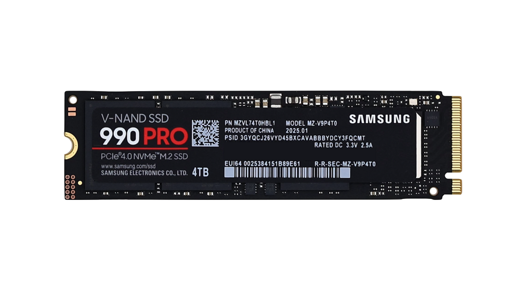 PCIe Gen4 x4 的天花板!Samsung 990 PRO
