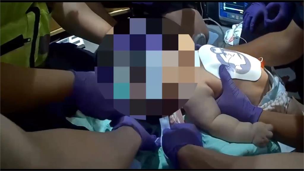 和死神搶命！９月大女嬰到院前OHCA　竹縣消防局火速搶救