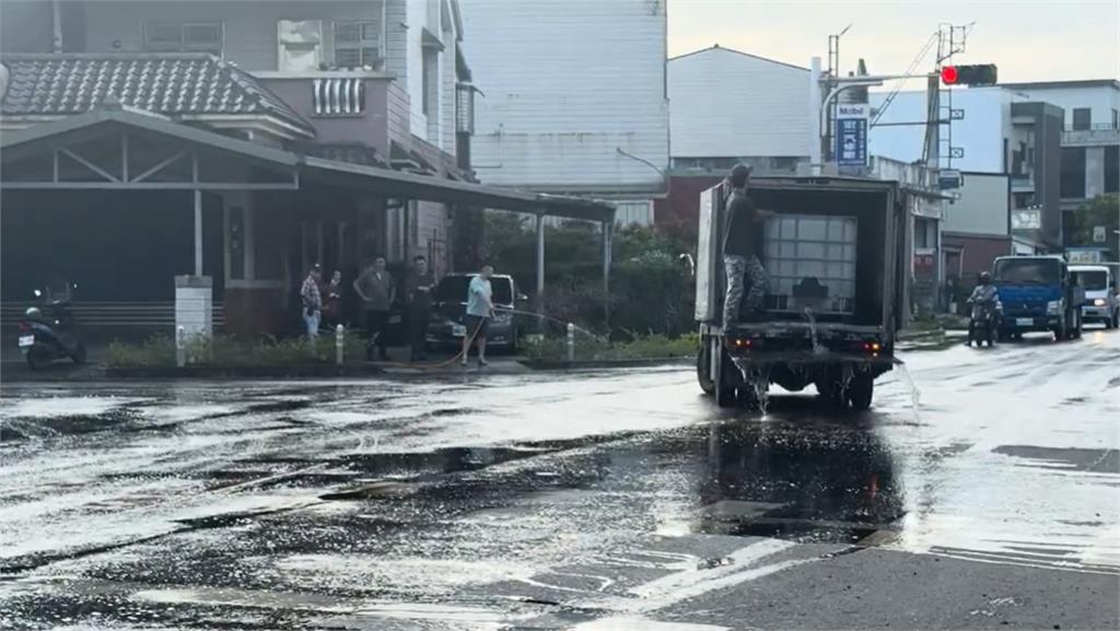 快新聞/嚇壞!宜蘭冬山鄉「化學物質傾灑路面」 民憂劇毒物質急報案