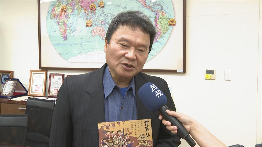 國訓中心新年賀卡好萌! Q版李智凱.楊勇緯圍爐賀新春