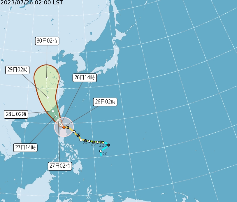 杜蘇芮強度達巔峰！2地區「越晚風雨越大」　林嘉愷曝最快離台時間